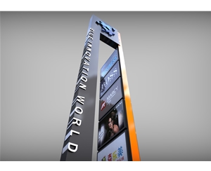 商業(yè)體精神堡壘立柱